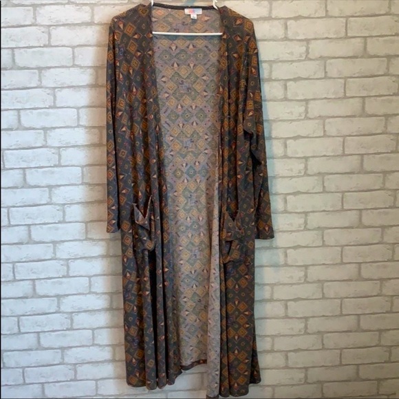 LuLaRoe Long Sleeve Duster/Cardigan - Picture 1 of 9